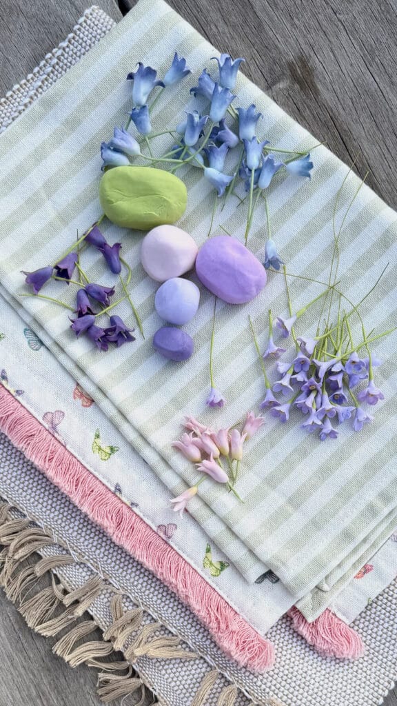 Clay flowers Art Making Process