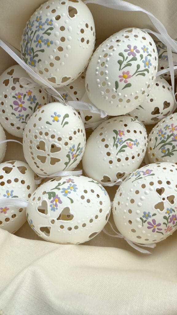 Czech Easter eggs