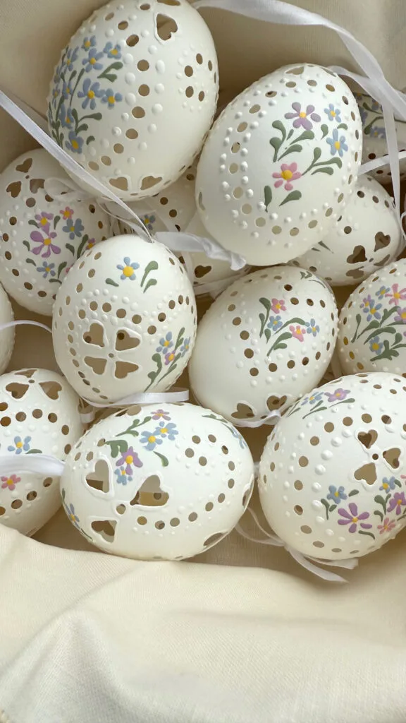 Czech Easter eggs