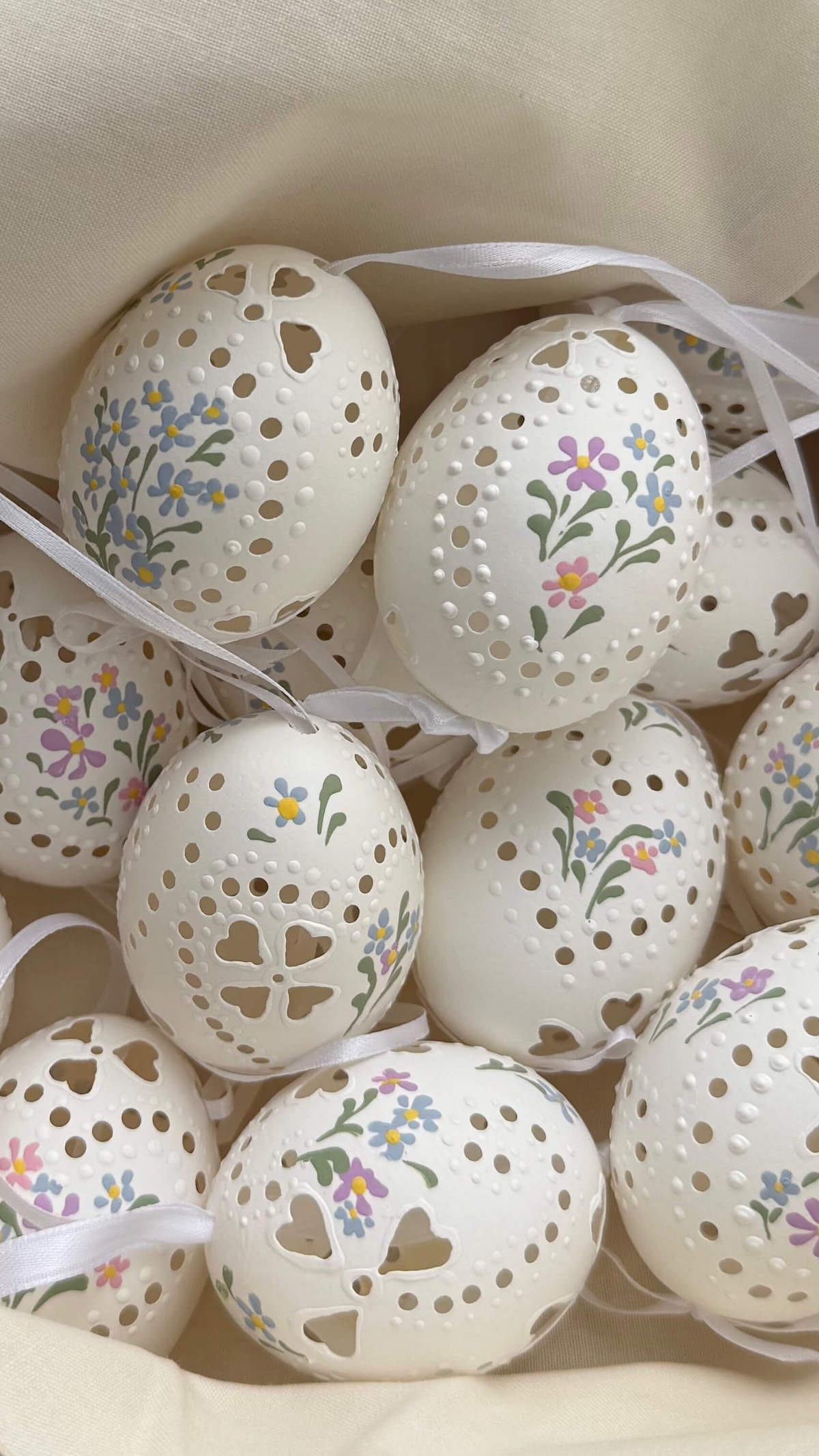 Painted eggs