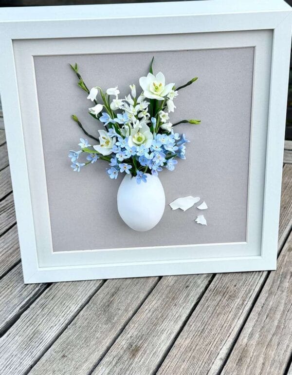 spring flowers wall decor