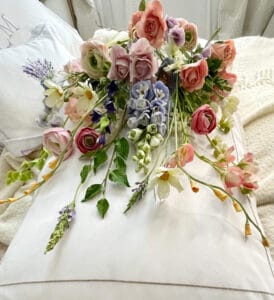 Mix of Clay Flowers Art