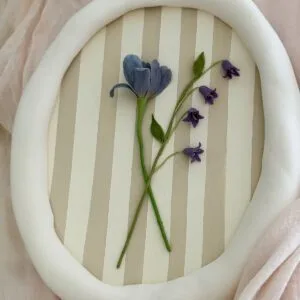 Striped Flowers Artwork