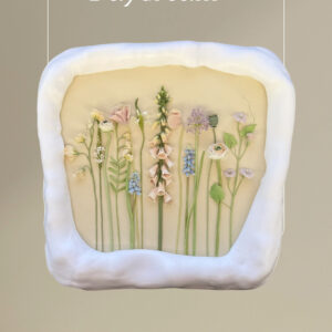 Wildflowers Artwork in Sculpted Frame